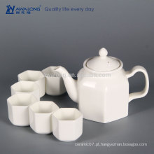 Conjunto de vaso de chá chinês de porcelana fina, design de vaso de chá chinês moderno